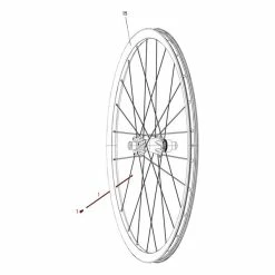 Sram Kit De 3 Rayons Pour Rail 50