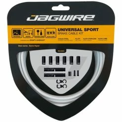 Jagwire Kit Cables Et Gaines De Frein Universal Sport 8 Jagwire Kit Cables Et Gaines De Frein Universal Sport -VTT boutique 371536
