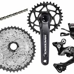 Shimano Groupe XT M8000 1x11v Avec Pédalier RaceFace Aeffect Cinch Noir 2019