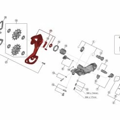 Shimano Chape Externe Pour Dérailleur XTR M9100