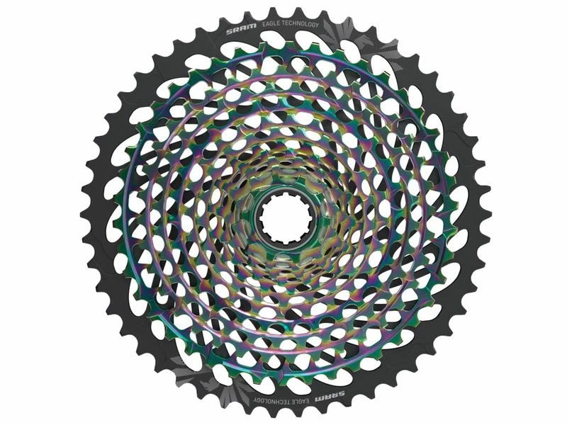 Sram Cassette XX1 Eagle XG-1299 12 Vitesses Rainbow - 10-50 Dents 2022 1 Sram Cassette XX1 Eagle XG-1299 12 Vitesses Rainbow - 10-50 Dents 2022
