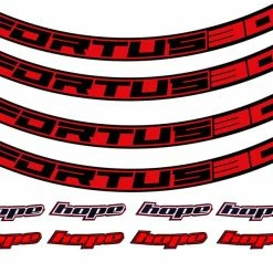 Hope Kit Stickers Pour Jantes Fortus 30 – 29" 2023 -VTT boutique 425605