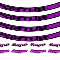 Hope Kit Stickers Pour Jantes Fortus 35 – 27.5" 2023 -VTT boutique 425613