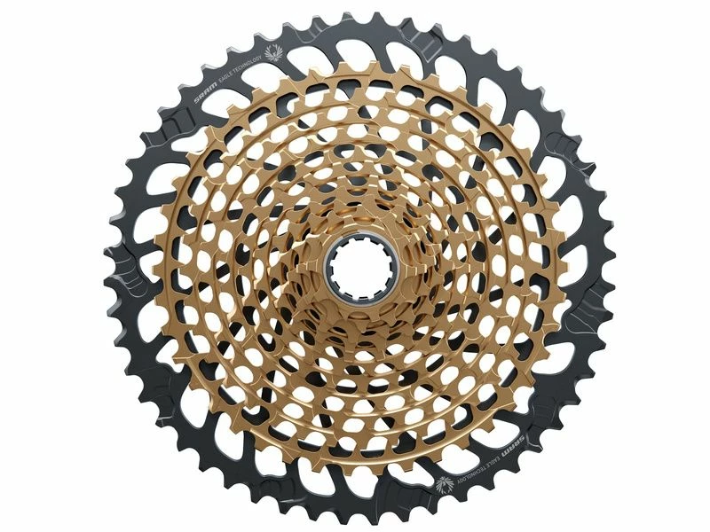 Sram Cassette XX1 Eagle XG-1299 12 Vitesses Or - 10-52 Dents 2022 1 Sram Cassette XX1 Eagle XG-1299 12 Vitesses Or - 10-52 Dents 2022