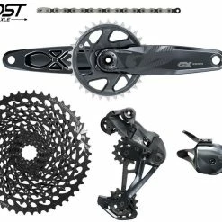 Sram Groupe GX Eagle Gris Lunar 1x12v Avec Pédalier DUB Boost 32T