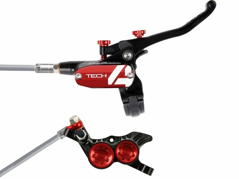 Hope Frein à Disque Arrière Tech 4 V4 Noir / Rouge 2023 1 Hope Frein à Disque Arrière Tech 4 V4 Noir / Rouge 2023